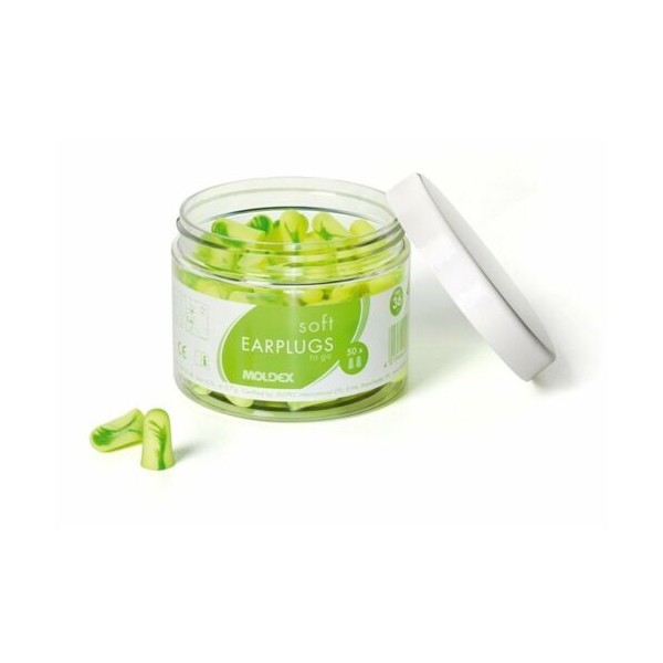 Moldex Moldex Pura-Fit To Go Earplugs [50 Pairs Tub]